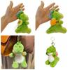 Avocado Backpack Plush Dinosaur Keychain Strawberry Stuffed Dinosaur Plush Doll Keyring Carrot Soft Dinosaur Plush Pendant