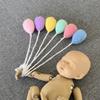 Hand-Knitted Yarn Balloon Props: Colorful Children's Toys & Creative Ornaments