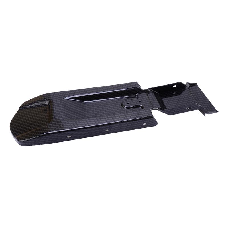 31340-YQ2A-0000 Rear Mud Guard Fender Plate Extended Longer Fit for SurRon Light Bee X S Black Carbon Fiber Style