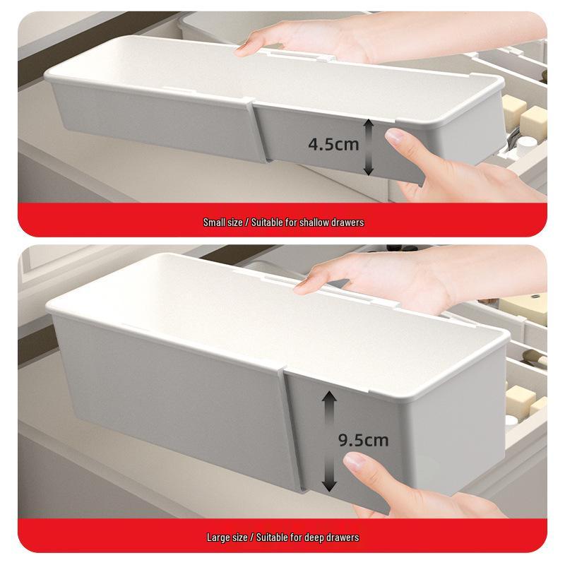 Retractable Kitchen Utensil Organizer: Cutlery, Chopsticks, and Bowl Divider Storage Box