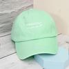 1pc Vintage "Perfectly Imperfect" Washed Baseball Cap, Adjustable Snapback,Unisex Outdoor Hat for Men & Women,Casual Style
