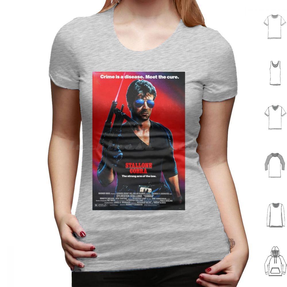 Poster T-Shirt Männer Frauen Kinder 6XL Action Boxen Cops Polizei Sylvester 90er 80er Filme Filme Vibes Cool Japanisch