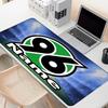 Custom Name Personalized Hannover 96 Football Pattern Mousepad, Laptop PC Desk Mat, Decorative Desk Mat for Home Keyboard Pad Gift