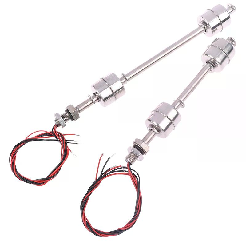 Double Balls Float Switch Stainless Steel Tank Pool Water Level Liquid Flow Sensor