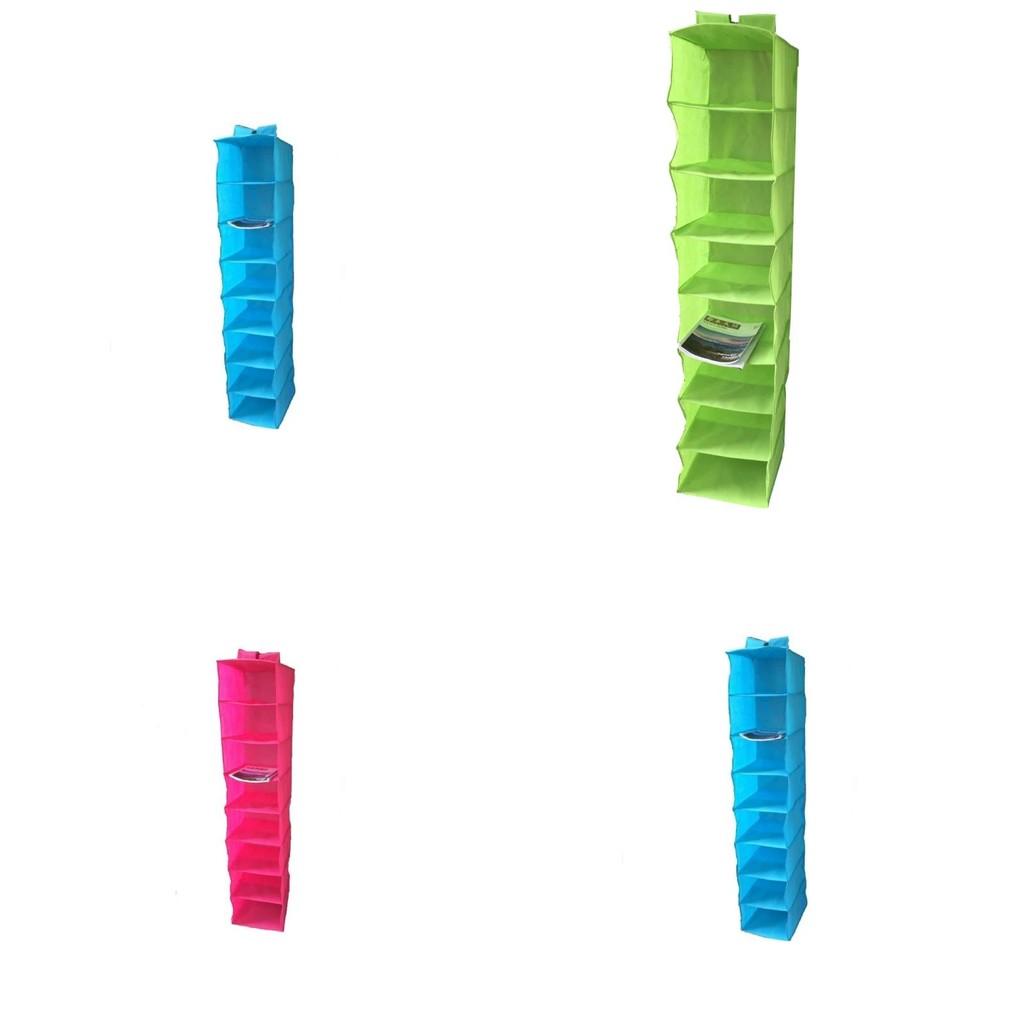 8layer Hanging Storage Organizer For Wardrobe Shoe Cabinet And Office Use
