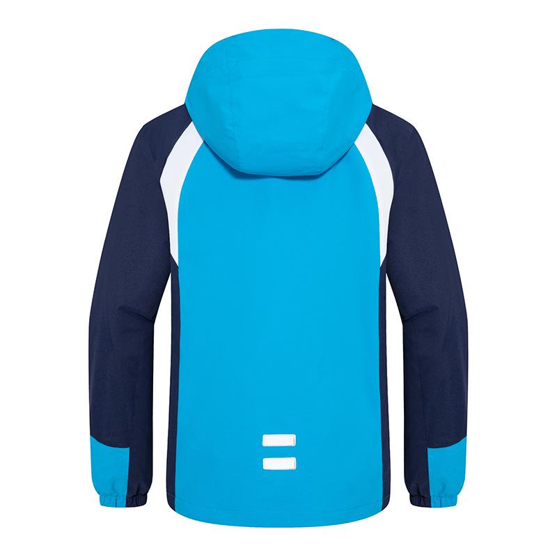 Children's Detachable Fleece Windbreaker & Ski Suit - Two-Piece Set for Boys and Girls