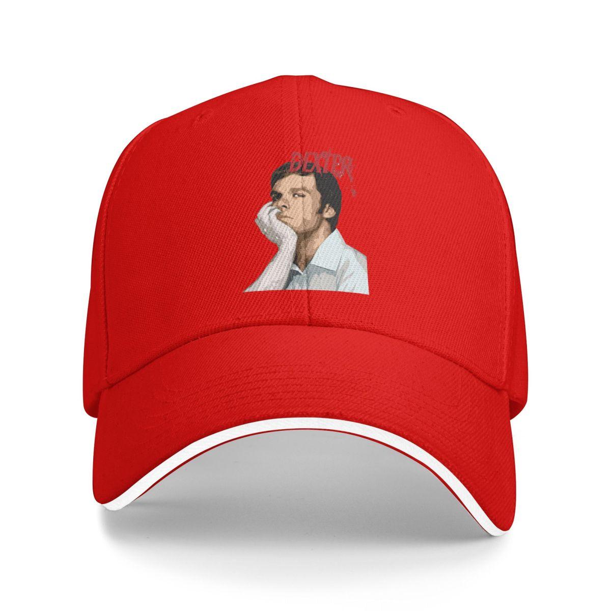 

Кепки-бейсболки Snapback с логотипом фильма Декстер Морган, дышащие, повседневные, для мужчин и женщин, для улицы One Size