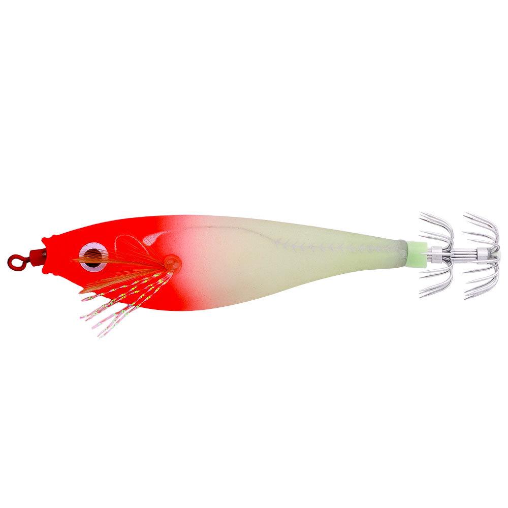 

Luminous Balanced Shrimp False Bait Box New Type Wooden Shrimp Squid Hook Fish Bait Wooden Shrimp False Bait