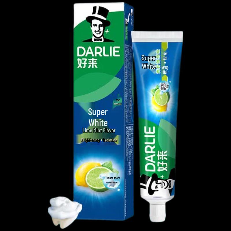 

Darlie Ultra White Lime Mint Whitening Toothpaste