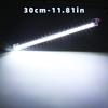 5/10PCS 12V 30/50CM Interior LED Car Light Bar Transparent Rigid Strip Lamp Van Bus Caravan Display Cabinet Under Counter Closet