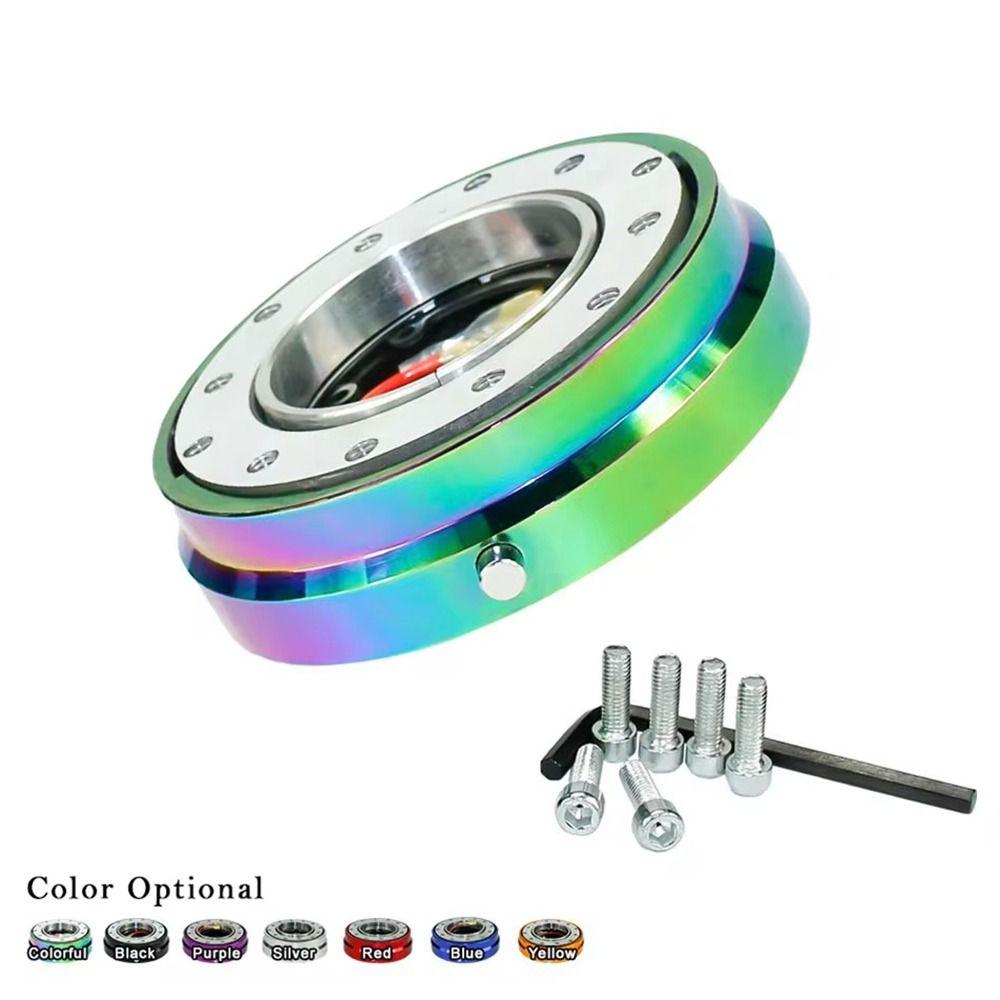 

Universal Quick Release Hub Adapter 6 Hole Snap Off Boss Kit Racing синій