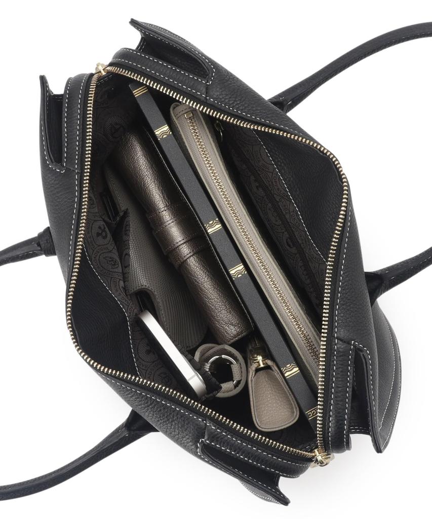 Toff & Loadstone Vian Soft Boston Handbag, One Size, Black