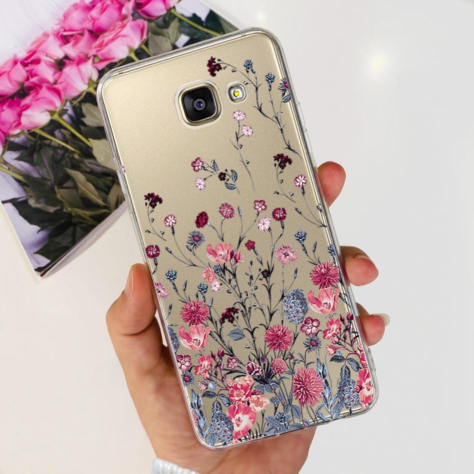 Pour Samsung Galaxy A5 2016 Coque Samsung A5 2017 2015 A500F A520F SM-A510F Impression Élégante Silicone Souple TPU Coque Arrière de Téléphone
