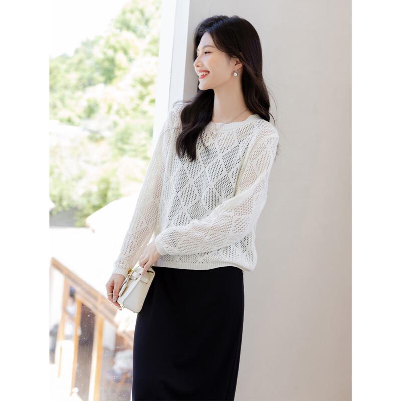 Mokana Women's Long-Sleeve Knit Top & Mid-Length Dress Set