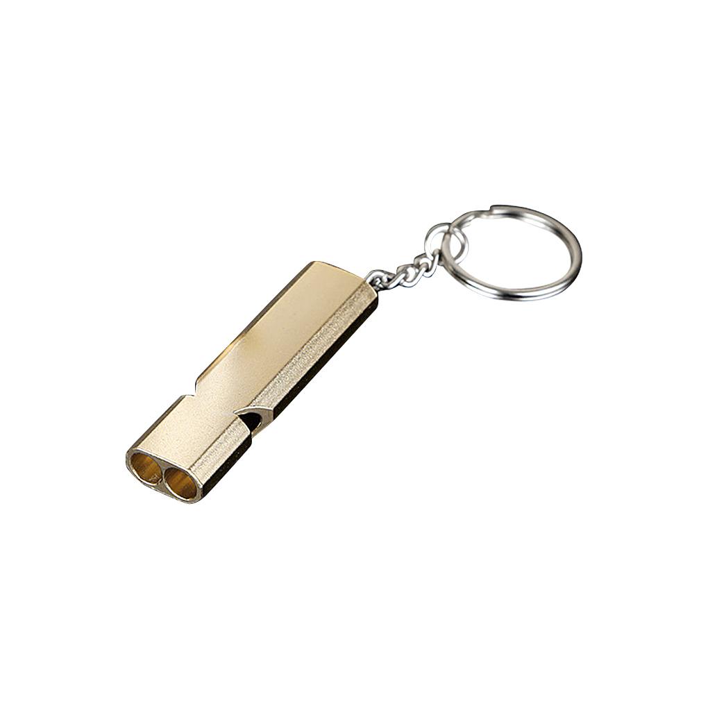 Metal Whistle Emergency Device Outdoor Whistles Colorfast Workmanship Camping Accessories Firmness Survival Prop White