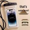 Waterproof Phone Case for Underwater Photography, Touchscreen Access, Ideal for Swimming and Rafting.