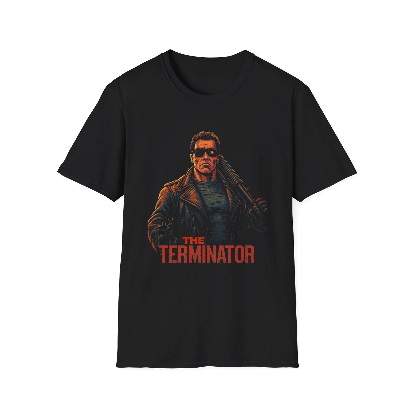 Men s and Women s T-shirts The Terminator T-Shirt, , Sci-Fi Tee, Movie Fan Apparel, Graphic XL