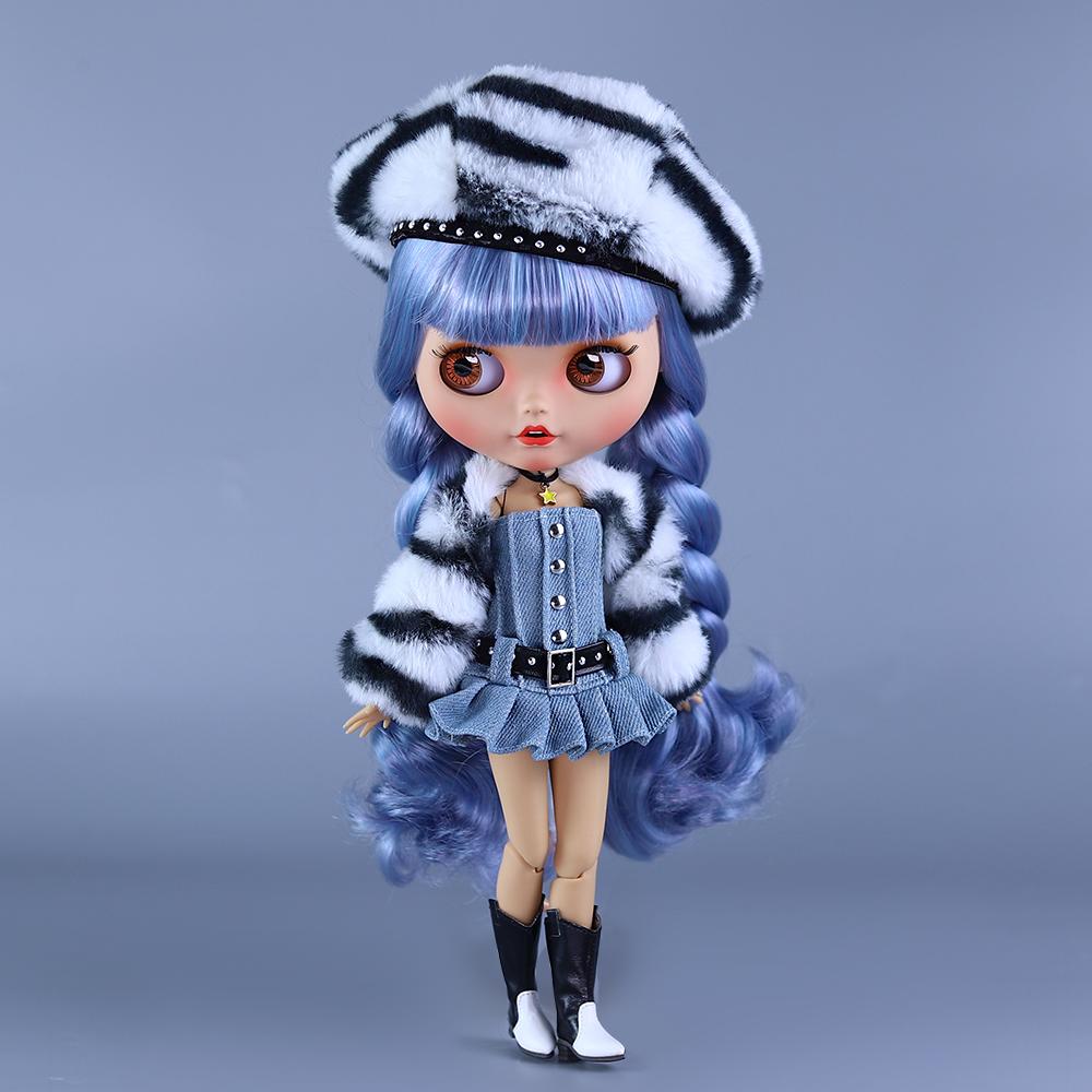 ICY Blyth Puppe 1/6 Puppe BJD Gelenkkörper Tan Haut Mattes Gesicht 30cm Spielzeug Geschenk Anime Girl SD