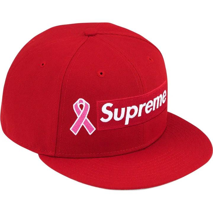 Supreme Breast Cancer Awareness Box Logo New Era Red 8