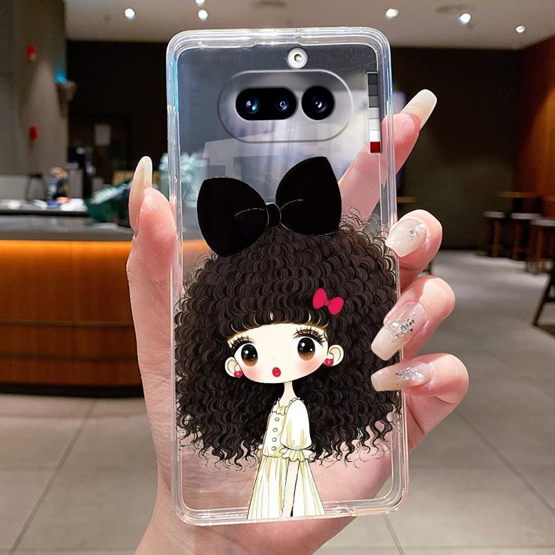 Casing For Nothing Phone 4A 5G A069 Luxury Dragon Cute Cool Boys Girls Soft silicone Phone Case Back Cover Transparent TPU Shell