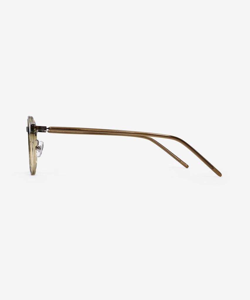 Weeoweeo Melo 02 Khaki Blue Light Blocking Glasses
