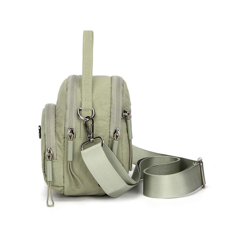 Women's Bag Nylon Bag Solid Color Shoulder Crossbody Bag Mobile Phone Bag