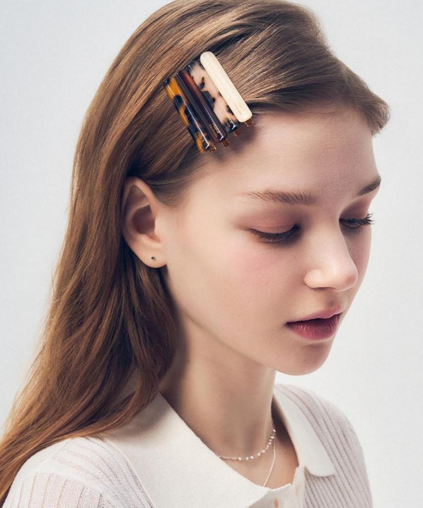 Dana Burton Elise French Crocodile Hair Clip