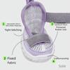 4PCS/SET Comfortable Pet Sandals Adjustable Dog Mesh Shoes Anti Slip Dog Shoes  All Seasons