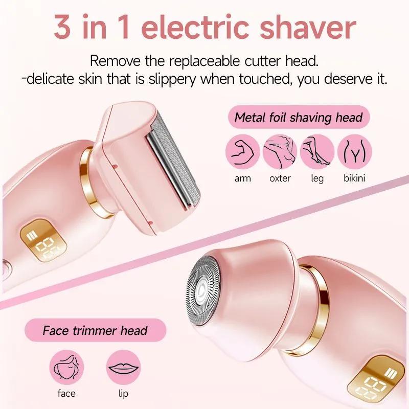 Epilator Women's Shaver-Epilator 'Three in One'