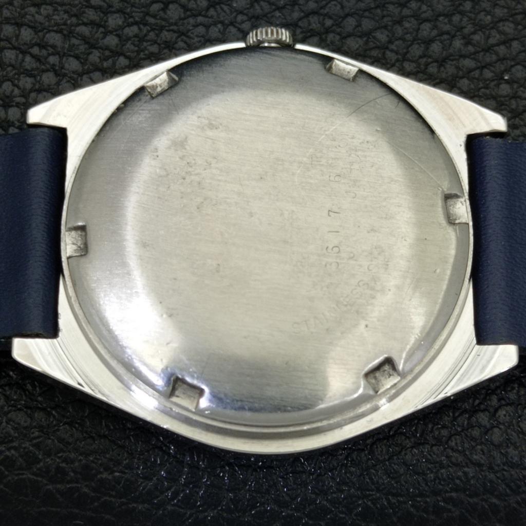 VINTAGE SEIKO 5 AUTOMATIC 6309A JAPAN MENS BLUE COLOR DIAL WATCH a701654-5 R206c-a701654