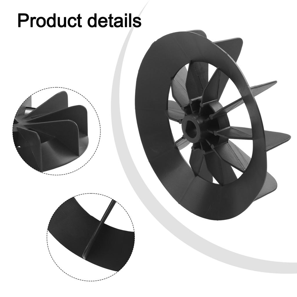 Air Compressor Fan Blade Replacement for Direct Online Motor Plastic Fan Blade Reliable and Sturdy Air Compressor Part