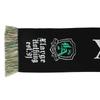 JACQUARD LOGO SCARF BLACK ONE SIZE [Extra Large]