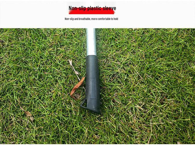Manganese Steel Multifunctional Gardening Hoe for Weeding, Planting Vegetables & Flowers - Ideal for Outdoor, Dual-Use, Short Handle Farming Tool