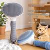 Pet Comb: Multi-functional Detangling Rake for Cats & Dogs, Massage, Dense Teeth, Long Hair Brush, One-button Needle Removal