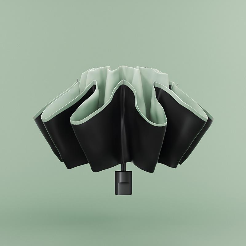 Damen Mini Taschen Faltbarer Regenschirm - High-End Sonnenschutz & Sonnenschirm, Regen oder Sonne
