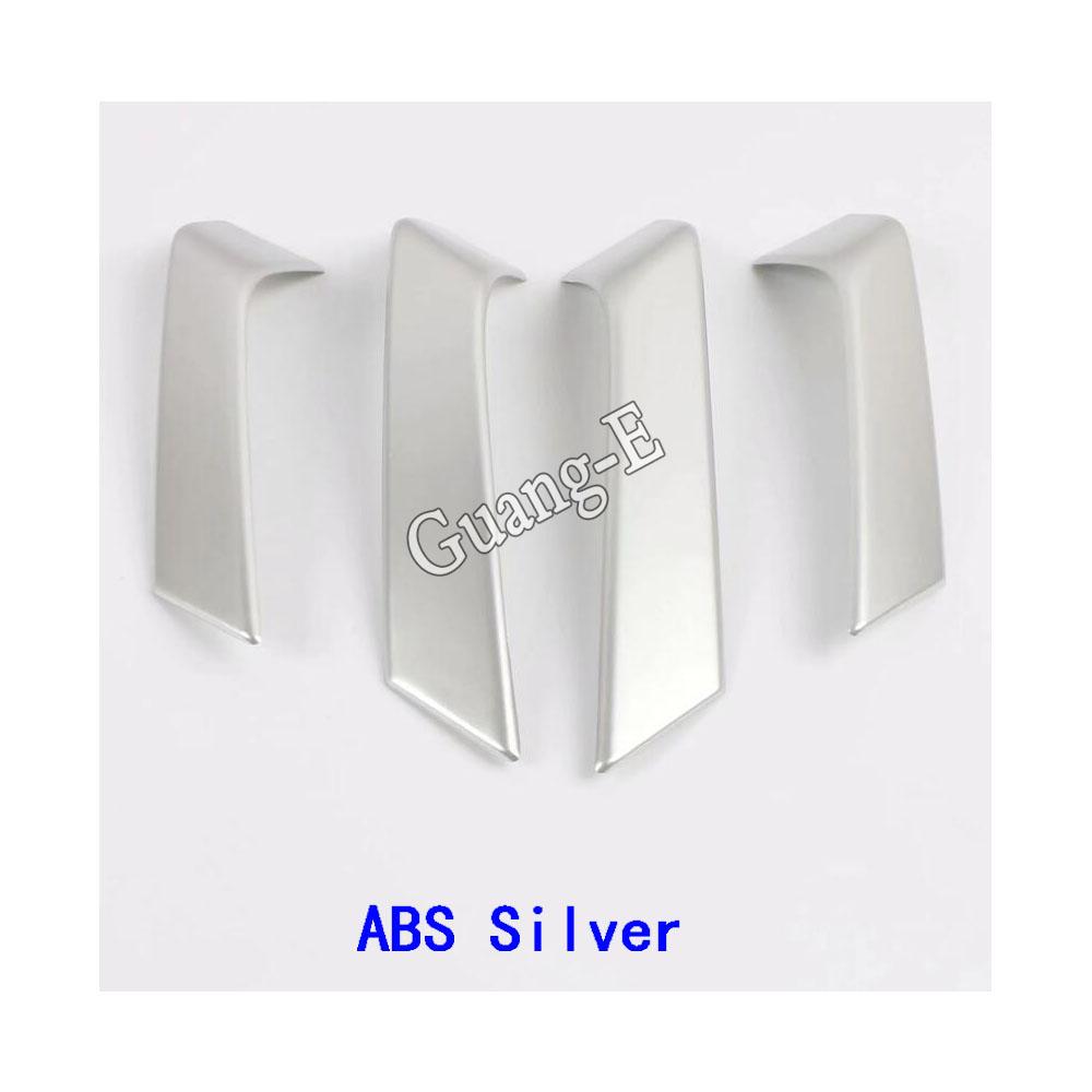 For VW Volkswagen Touran L 2016 2017 2018   Car Cover ABS Chrome Stick Handshake ide Door Armrest Handrail Trim Frame