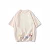 Summer Short-sleeved T-shirt Women's New Pure Cotton Design Sense Niche American Retro Loose Cartoon Half-sleeved Top