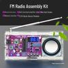DIY FM Radio Kit with Digital Tube Display for Microcontroller Learning