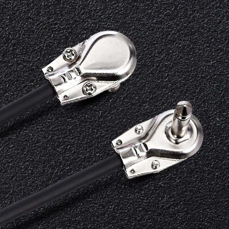 3Pcs Electric Guitar Cable Pedalboard Instrument Cable Pedal Board Patches Cable for Guitar and Other Instruments