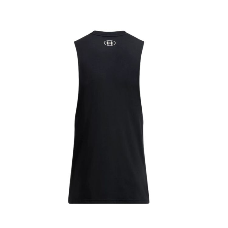 Under Armour Project Rock Comfortable Soft Crew Neck Tank Top Men Tops Black 1386912-001