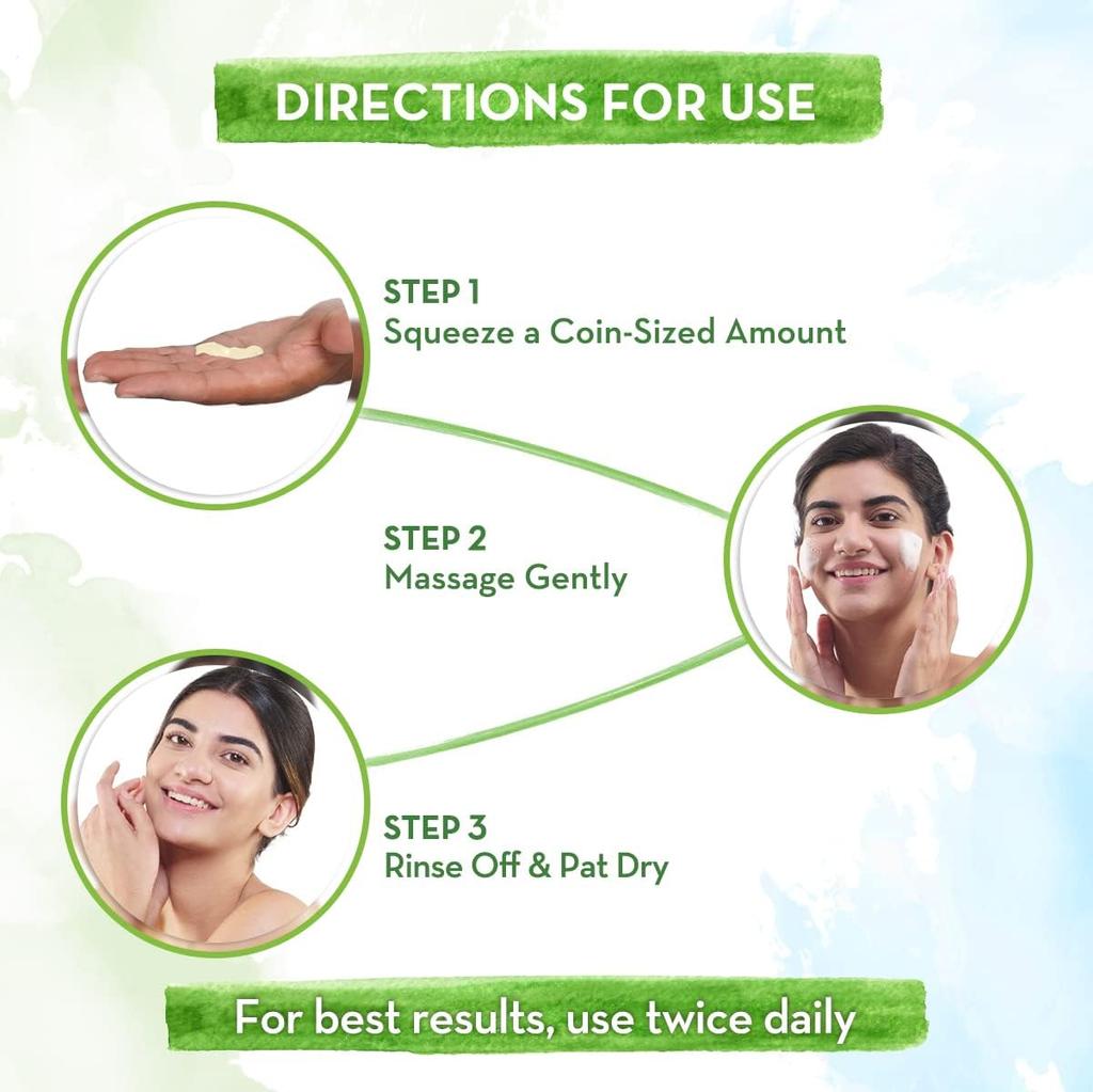Mamaearth Honey Malai Face Wash 100 Ml For Nourishing Glow & Radiant Skin | Gentle Daily Cleanser For Dry & Combination Skin