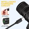 Mini LED Headlamp Motion Sensor Camping Fishing Lantern USB Rechargeable Headlight with Magnet Warning Lamp Cap Clip Lights