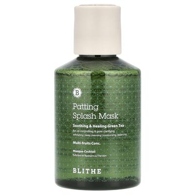 Patting Splash Beauty Mask, Beruhigender und heilender Grüner Tee, 150 ml (5,07 fl oz)