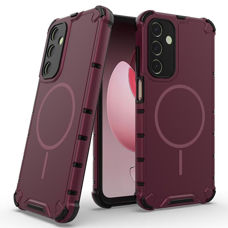 Rugged Earthquake-proof Airbag Armor Case For Samsung Galaxy S26 Ultra S25 Plus S24 S23 A56/36/55/54/34/15 Ott-Box  Anti-slip Shockproof Cover