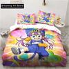 3D Cartoon DR S-Slump Arale Bedding Set Cute Quilt Cover Bed Cover With Pillowcase Twin Single Queen King Size Boys Adult Home