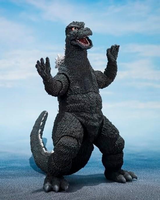 TAMASHII NATIONS S.H. MonsterArts Mechagodzilla from Godzilla (1975) approximately 160mm PVC painted movable figure.