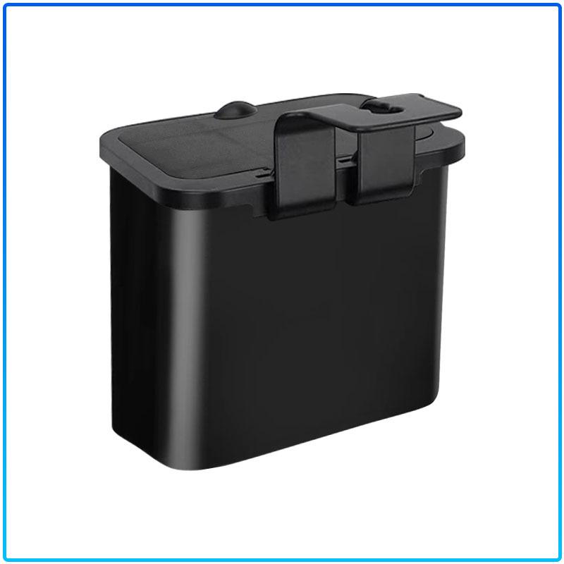 Car Trash Can Portable Hanging Vehicle Garbage Case Stickers For Mitsubishi Lancer Lancer ASX Outlander 2 3 Pajero Mirage exzos Pajero 4