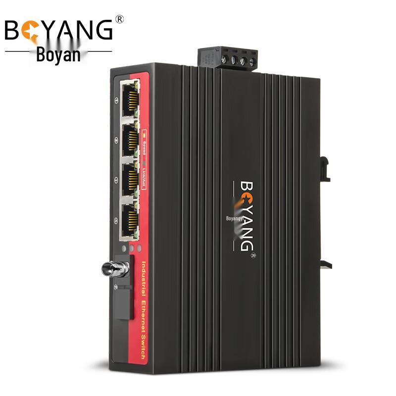 Boyang Industrial 100Mbps Fiber Optic Ethernet Converters