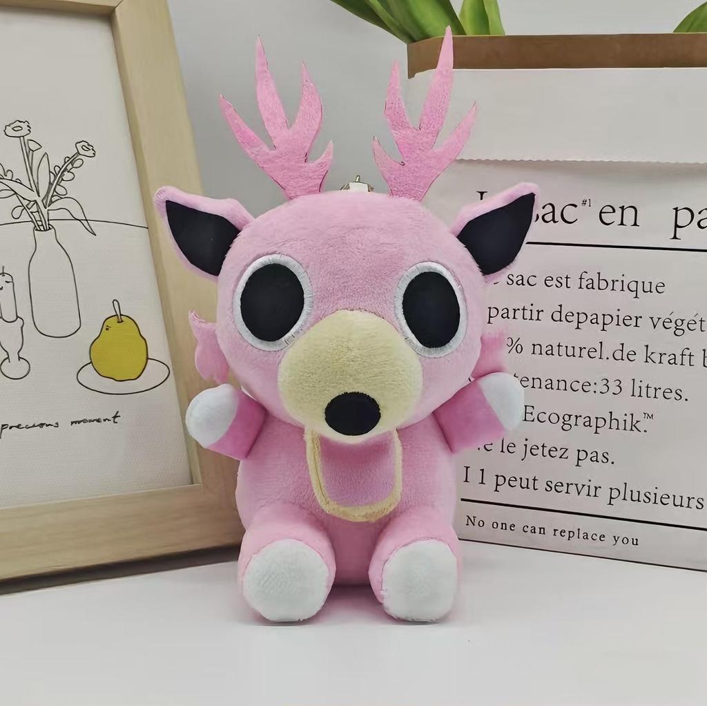 99 Nights In the Forest Deer Plush Toy, Forest Knights Soft Stuffed Animal, Collectible, Holiday Gift (Pink Deer)