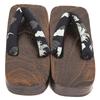 Geta wooden for burnt paulownia for boys [KYOETSU] (Japanese clogs) children, wood, (B2, measurement_23_point_0_centimeters)